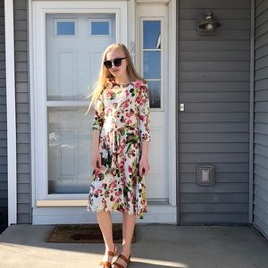 Floral Midi Dress